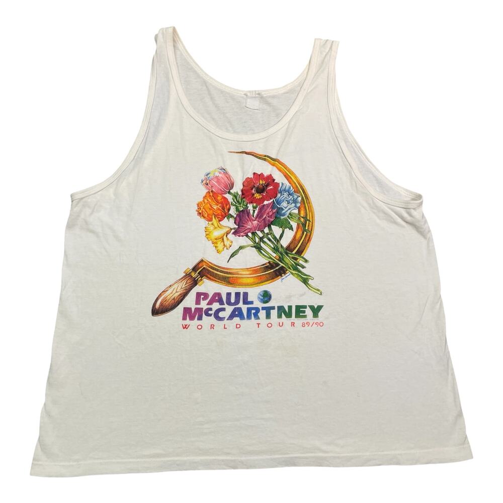 Vintage 1989-90 Paul McCartney Tank Top
